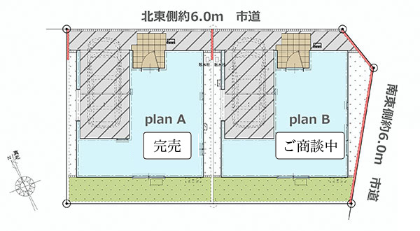 エヌリビング蓮田西城区画・間取り