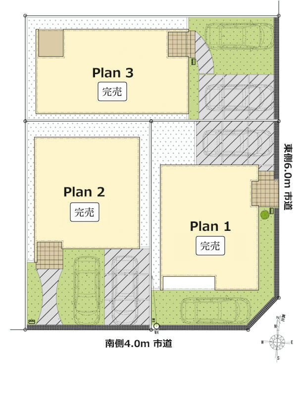 エヌリビング蓮田西城区画・間取り