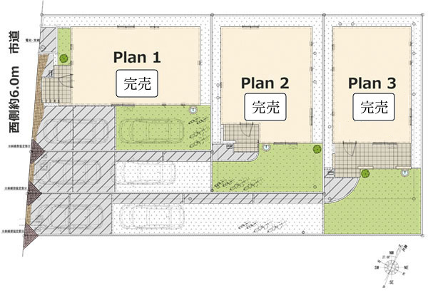 サンライトガーデン桶川区画・間取り